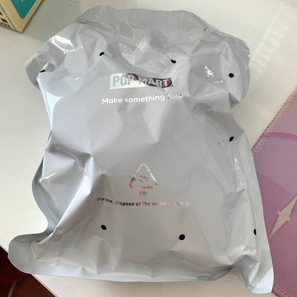 NEW Pop Mart CRYBABY Sunset Concert Purplish Blue Plush Pendant w/ Box and Card - Picture 9 of 13